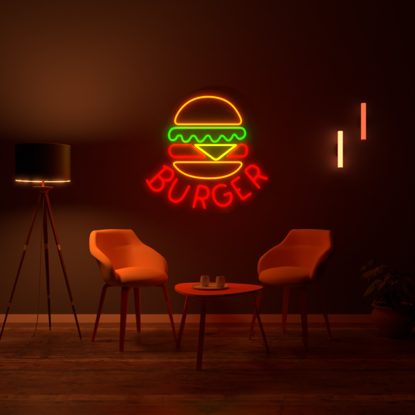 Burger sign