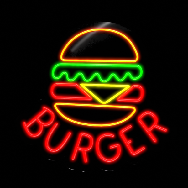Burger sign
