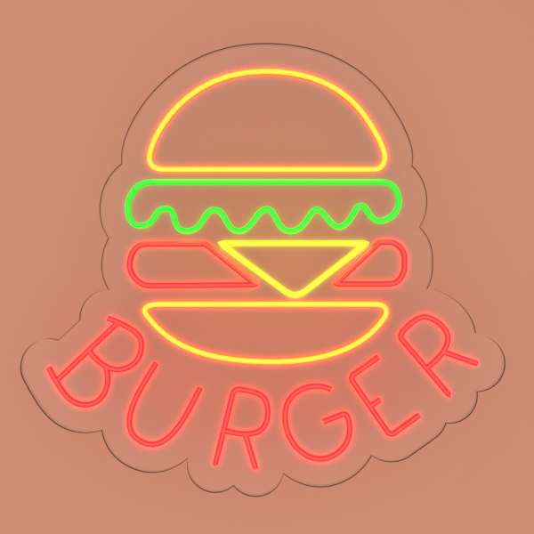 Burger sign